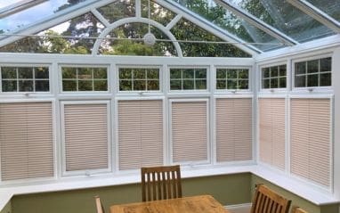 Pleated 382 x 239 Pleated Blinds